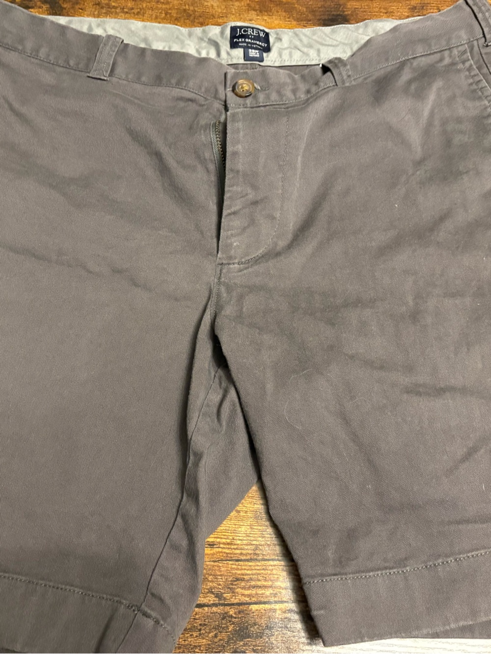 J. Crew Men’s Gray Chino Shorts